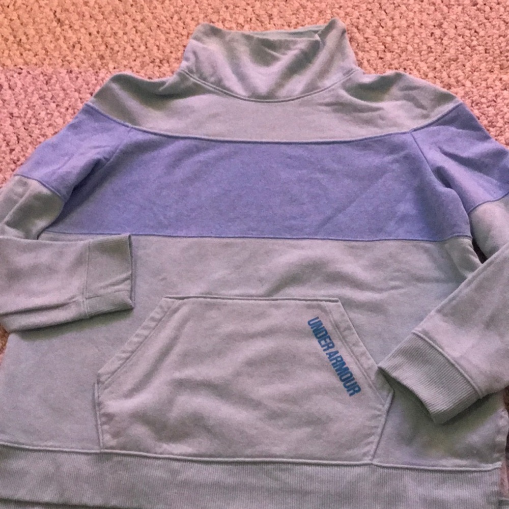 Blue Under Armour sweatshirt